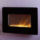Apex Fires Candela Black Wall Hung Electric Fire